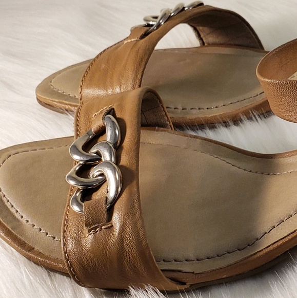 PICADILLY CLOUD9 TAN SANDALS SIZE 8 - Picture 8 of 8